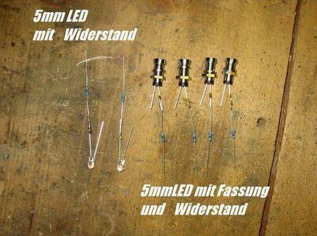 LEDs mit Widerstand