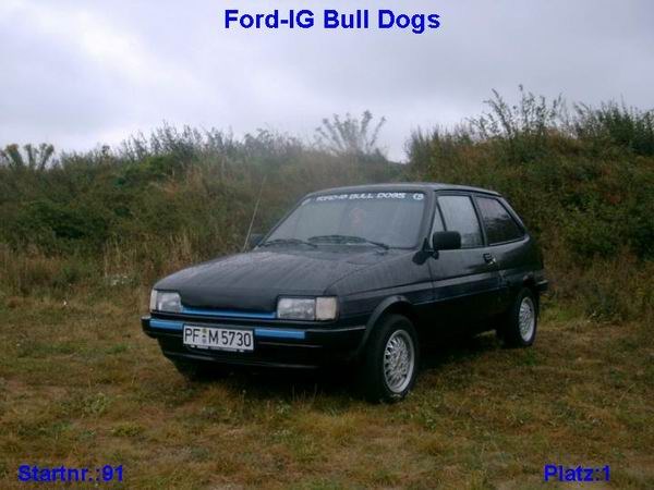 Ford Fiesta FAQ: Treffengalerie - 2002 - 2. Abzelten des Ford Club Berlin e.V. Fahrzeugbewertung - Bild fiesta_mk1-2_platz1.jpg