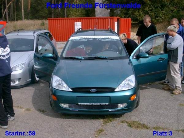 Ford Fiesta FAQ: Treffengalerie - 2002 - 2. Abzelten des Ford Club Berlin e.V. Fahrzeugbewertung - Bild focus_platz3.jpg
