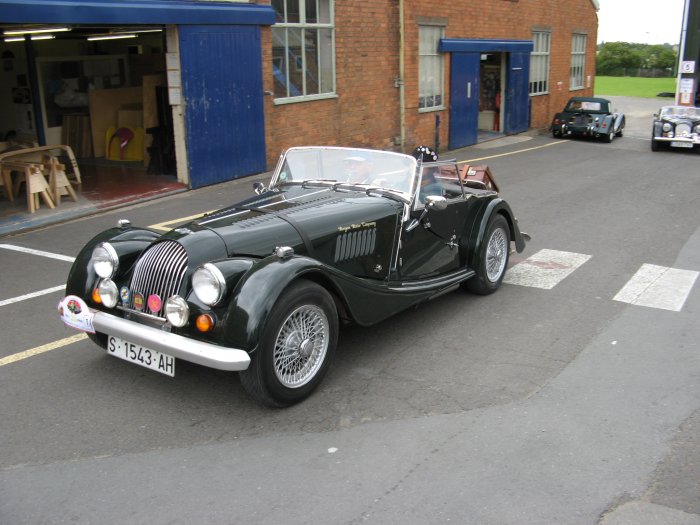 Shows & Treffen - 2009 - Besichtigung des Morgan Motor  Co. Werkes in Malvern Link - Bild 19