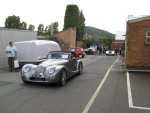 Shows & Treffen - 2009 - Besichtigung des Morgan Motor  Co. Werkes in Malvern Link - Bild 171