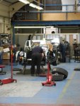 Shows & Treffen - 2009 - Besichtigung des Morgan Motor  Co. Werkes in Malvern Link - Bild 79