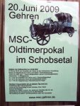 Shows & Treffen - 2009 - MSC Oldtimerpokal im Schobsetal Gehren - Bild 35